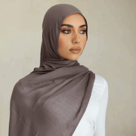 Luxe Double Stitch Hijab - Mineral