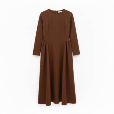 Long-Sleeve Maxi Dress